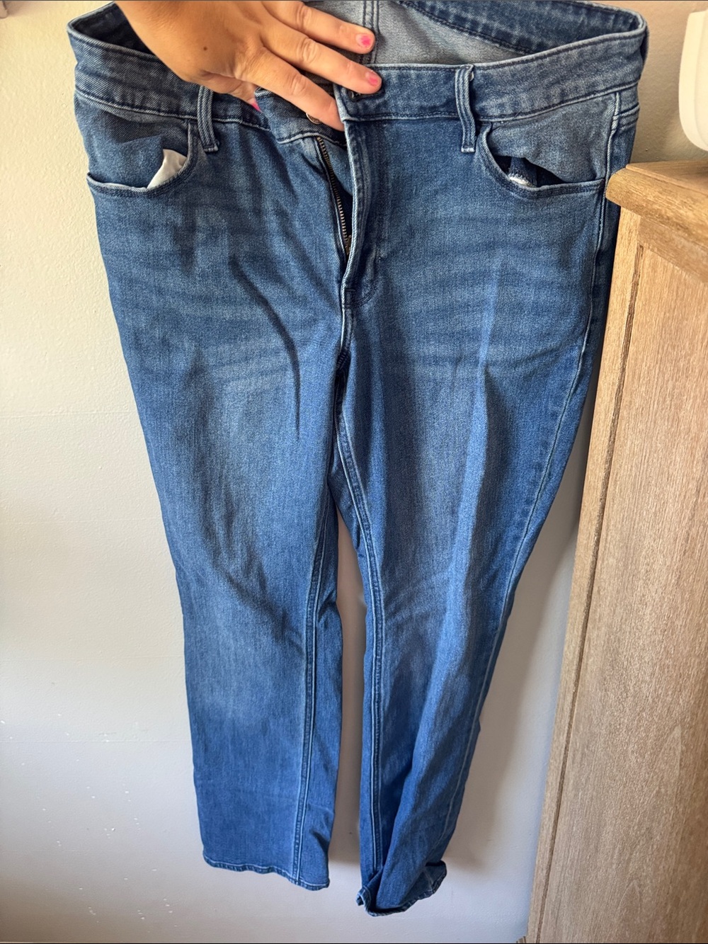 Old Navy Women's Dark Blue Bootcut Jeans